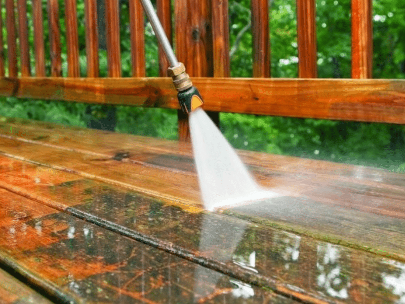 Wood Deck Cleaning Services in Sarasota FL